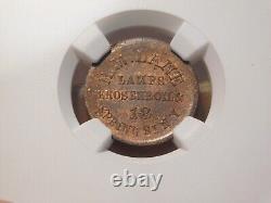 New York, N. Y. Civil War token, R-8, NGC MS 62BN, F-630 AP 12a