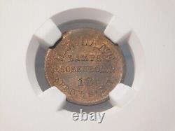 New York, N. Y. Civil War token, R-8, NGC MS 62BN, F-630 AP 12a