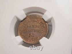 New York, N. Y. Civil War token, R-8, NGC MS 62BN, F-630 AP 12a