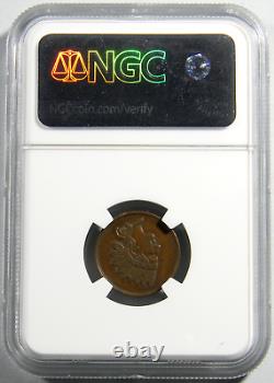 New York NY 1863 Civil War Token Cafe Autenrieth NGC AU 55 BN (25-3)