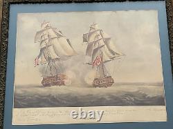 New York Naval Battle War Of 1812 Uss President & Hms Endymion Decatur