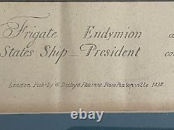 New York Naval Battle War Of 1812 Uss President & Hms Endymion Decatur