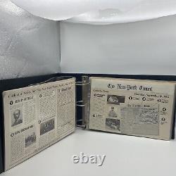 New York Times CIVIL War Library Greatest Event Of Authentic Facsimile Editions