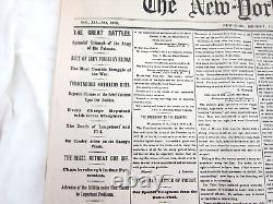 New York Times, July 6, 1863-the Great Battles-route Of Lee's Forces Newspapers