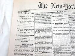 New York Times, September 23,1862-proclamation By The President-all Slaves Freed