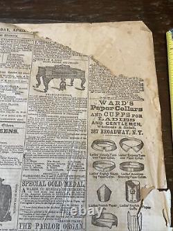 New York Weekly Tribune 1864 1865 1866 Bound Newspaper Horace Greeley Civil War