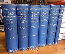 New York in the War of the Rebellion 1861-1865 Complete Index Phisterer 1912 VG+