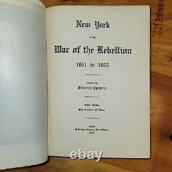 New York in the War of the Rebellion 1861-1865 Complete Index Phisterer 1912 VG+