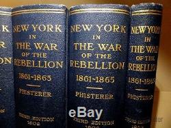 New York in the War of the Rebellion (Civil War)complete in 6 Vol 1912 Phisterer