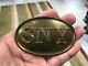 Nice State Of New York Sny Civil War Puppy Paw Belt Buckle Plate