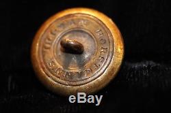 Non-Dug Civil War Confederate Louisiana Coat 1 BRASS Button Horstmann's NY PHI