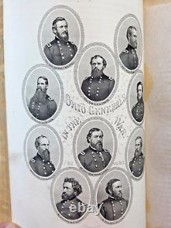 Ohio in the War Her Statesmen Her Generals and Soldiers 1868 W. Reid Civil War