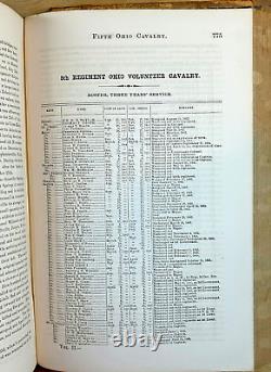 Ohio in the War Her Statesmen Her Generals and Soldiers 1868 W. Reid Civil War