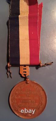 Original Civil War 1861-65 State of Ohio Volunteer Service Medal Named 12th Inf