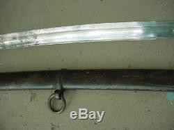 Original Civil War Cavalry Sword Tiffany & Co New York Wrist Breaker Luneschloss