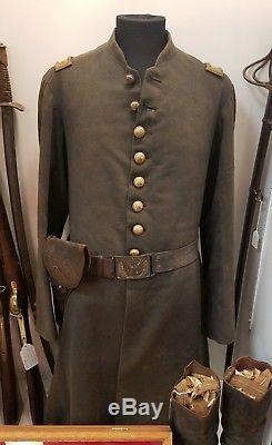 Original Civil War New York Militia Uniform and M1851 Belt Rig with Holster