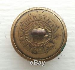 Original Set Of 9 Civil War Infantry I Buttons Made By Horstmann & Allien N. Y