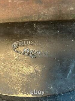 Original US Civil War Cartridge Box by Sproulls Meeks & Co NY with US Box Plate