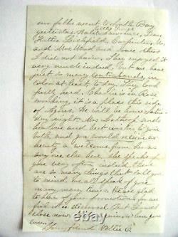 Otisco New York CIVIL War Solider Letter Henry H Hitchcock