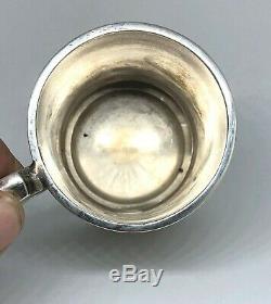 Outstanding Albert Coles & Co. NY 1860's Civil War Era Coin Silver Cup