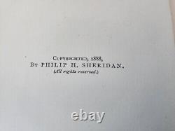 PERSONAL MEMOIRS General Philip Sheridan 1st Edition CIVIL WAR History 2V Set