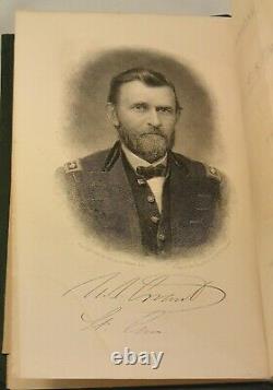 PERSONAL MEMOIRS OF U. S. GRANT 1885-86 1st Edition in Two Vol. Civil War Military