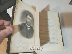 PERSONAL MEMOIRS of ULYSSES GRANT 2V 1st Edition CIVIL War SET President 1885