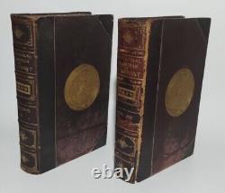 PERSONAL MEMOIRS of ULYSSES S GRANT 1885 /1886 Civil War 1st ED LEATHER BOOK SET