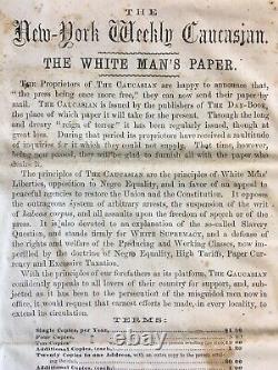 PURITANISM IN POLITICS speech S. S. Cox Ohio 1863 RARE Pamphlet Civil War History