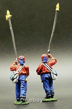 Painted New York Fire Zouaves full set for American Civil War Wargames