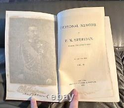 Personal Memoirs of P. H. Sheridan Volume II. HC 1888