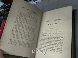 Personal Memoirs of Ulysses S. GRANT 1885 FIRST Edition Civil War Inscribed