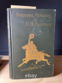 Philip Sheridan 1st Ed 1888 Personal Memoirs of P H Sheridan General US Army