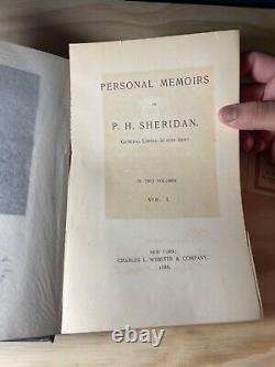 Philip Sheridan 1st Ed 1888 Personal Memoirs of P H Sheridan General US Army