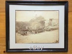 Photograph Civil War related New York City imperial Size Union Square 22 x 18