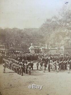 Photograph Civil War related New York City imperial Size Union Square 22 x 18