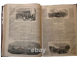 Pictorial history of the war of 1861 by Frank Leslie Parts I & II Civil War