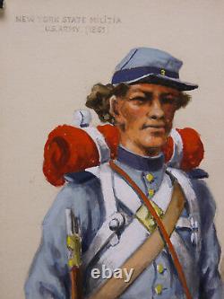 Pierre Rousseau (XIX XX) US Army 1861 New York State The Civil War Yankee