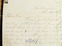 Pre CIVIL War Medicine Ny Doctor Langdon Marvin 1850s Letter Group