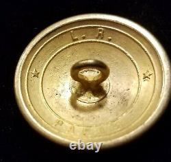 Pre CIVIL War/civil War Era New York State Seal Militia Button Alberts# Ny-24-a