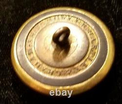 Pre CIVIL War/civil War Era New York State Seal Militia Button Alberts# Ny-25-a