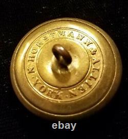 Pre CIVIL War/civil War Era New York State Seal Militia Button Alberts# Ny-25-a1
