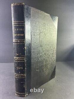 Pre Civil War, Illustrated, Ladies Repository, a monthly periodical 1849, Vol IX