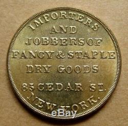 Pre-Civil War NY 466 Choice UNC Loder & Co. Importers of Fancy & Staple Goods