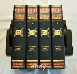 R. E. LEE A Biography in Four Volumes 1936 Civil War Pulitzer Prize Edition