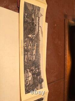 RARE 1878 Civil War Soldiers Home Dayton Ohio Panoramic Views Louis Glasers Gift