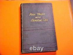 RARE BOOK 1877 1st ed Four Years with General Lee Civil War Taylor Confederate
