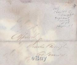 RARE Civil War Pass Camp Carrollton New Orleans 160th NY Union Signed 1862