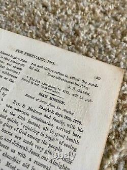 Rare 1861 Civil War Era American Missionary Anti-Slavery Abolitionist Magazine