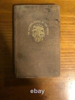 Rare 1862 National School For The Soldier Civil War